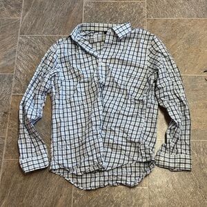 Men's Plaid Button-Up Shirt